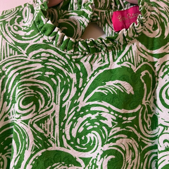 Stunning Lilly Pulitzer ltd. edition Jubilee shift dress w/beaded flower trim - Picture 2 of 7